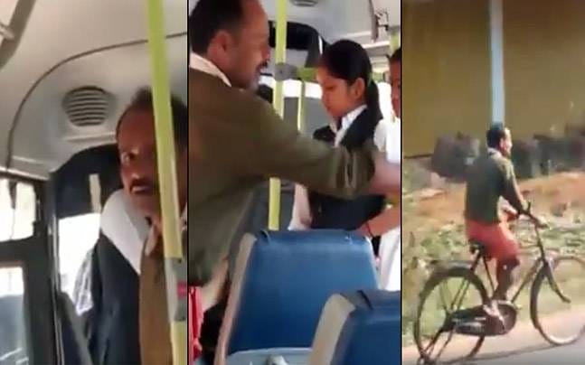 Kerala: man enters college bus assaults female student