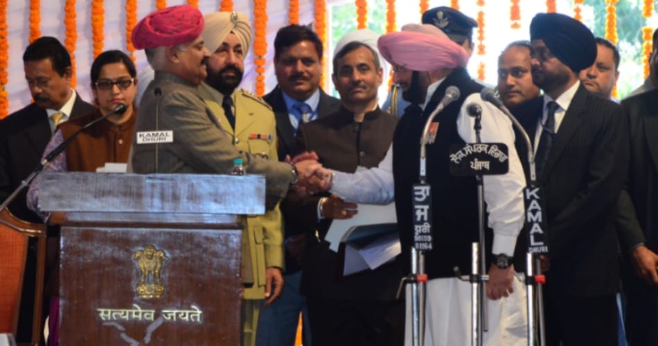 Captain amarinder singh swearing-in ceremony, punjab news