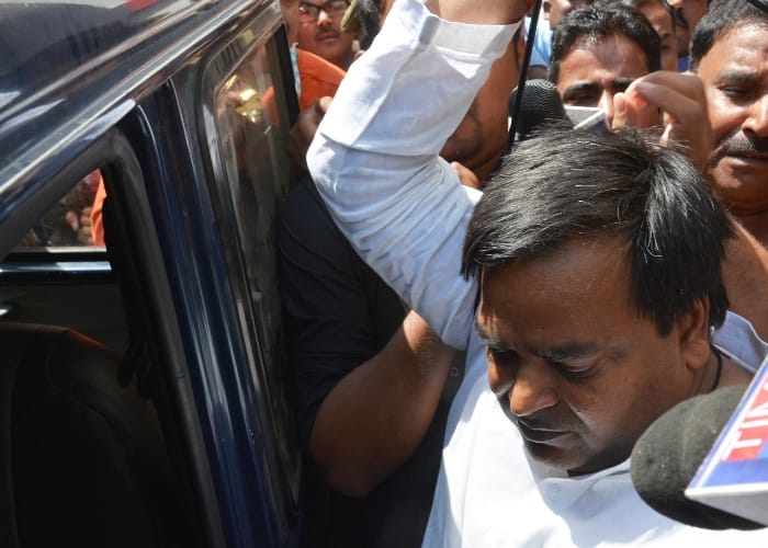 gayatri prajapati's first night in jail