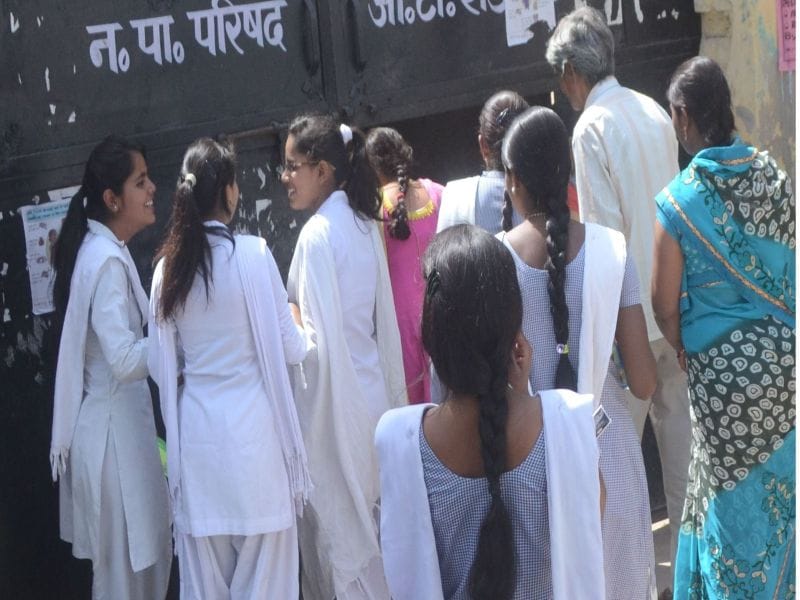 12989 exam candidates left in district