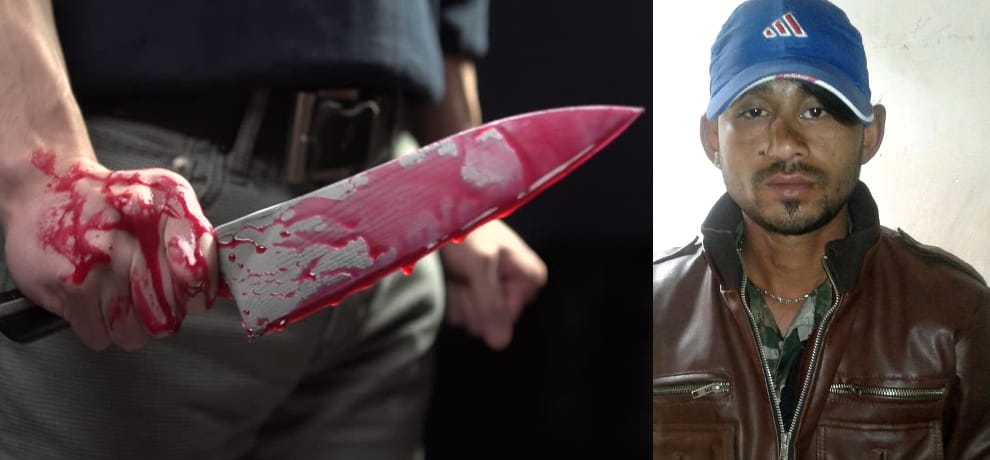 FATHER MURDER HIS SON WITH KNIFE