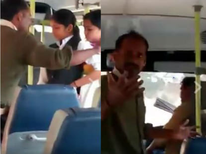 Kerala: man enters college bus assaults female student