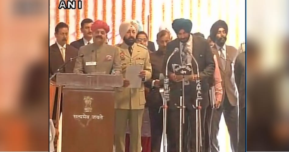 punjab cm captain amrinder singh new armyman navjot singh sidhu personal life and political career