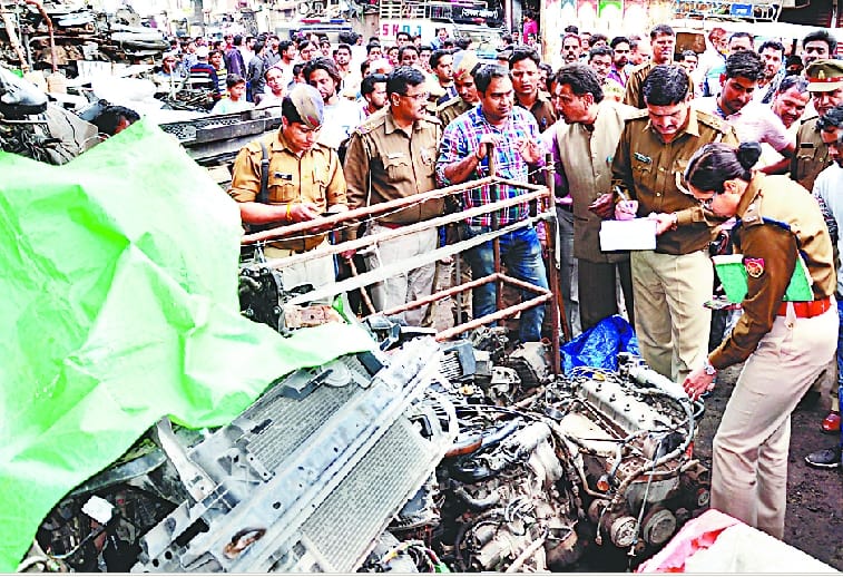Raid bikes in police raid