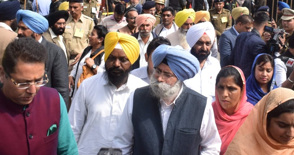Captain amarinder singh swearing-in ceremony, punjab news