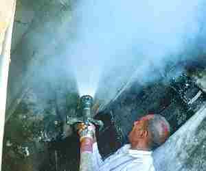 Fire breaks in city