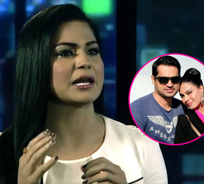  pakistani actress veena malik alleges husband abused her