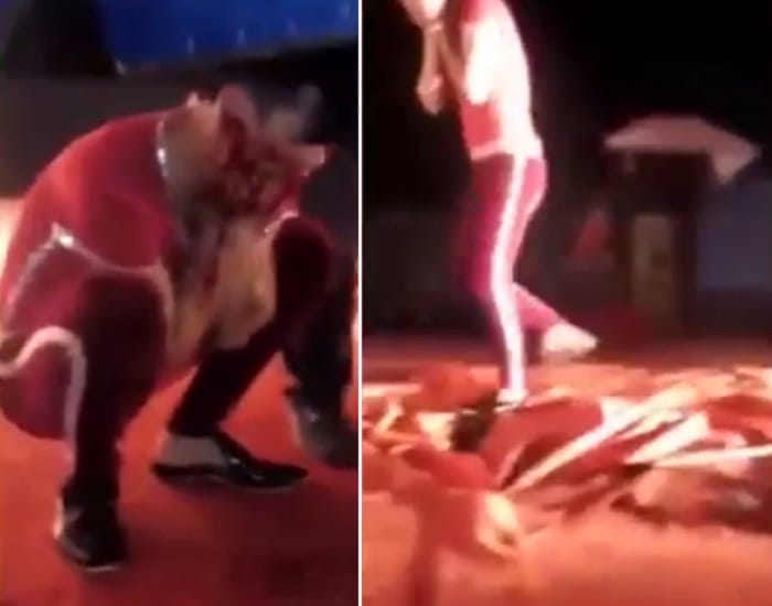 Crocodile Bites Man’s Face At Circus Show, Leaving Him Blooded.