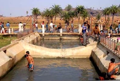 hot spring water in rajasthan sitapur village.