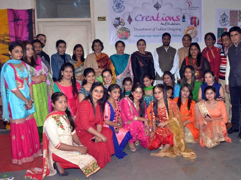 Multani Mal Modi College, Department of Fashion Designing and Technology, exhibition, Patiala