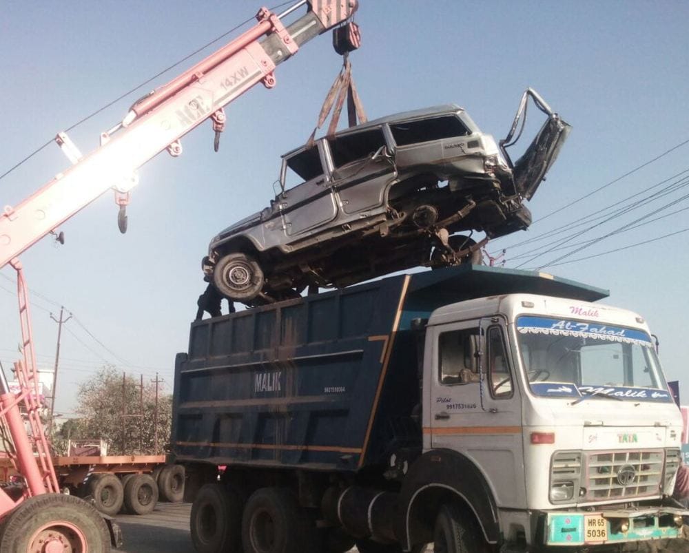 Seven people died in road accident