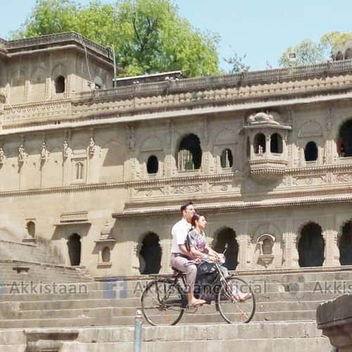 Akshay Kumar And Radhika Apte Shoots For A Song For Film Pad Man