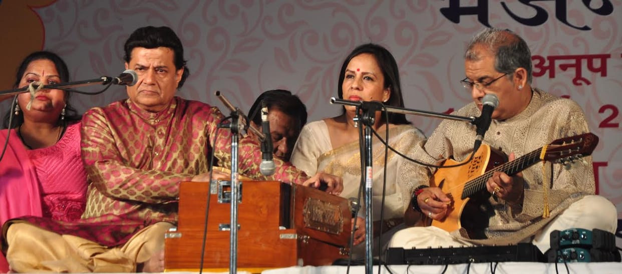 a cultural event of anup jalota