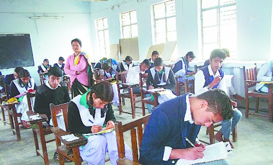61 candidates were absent from the first day in Intermediate