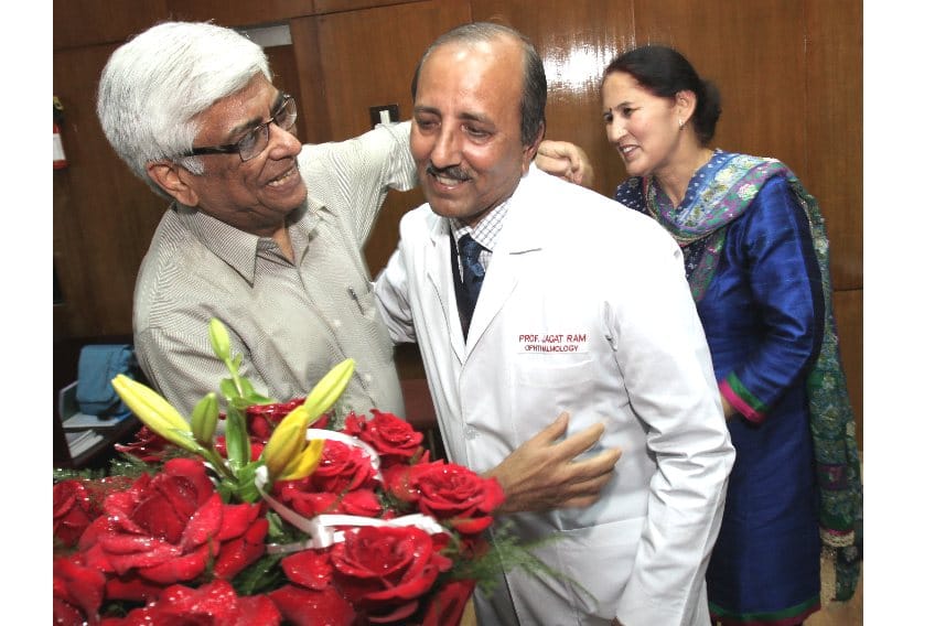 Dr Jagat Ram Appointed as Driector at PGI Chandigarh.