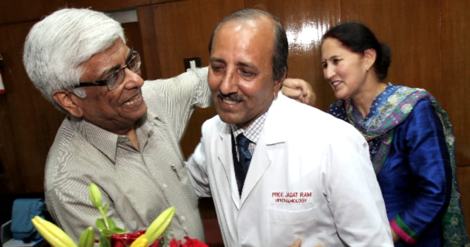 No Leave Taken by Professor Jagatram after Joining as PGI Chandigarh Director