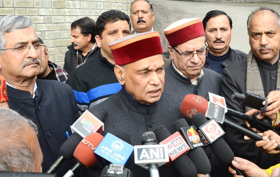 PK Dhumal Claims That BJP Will Win 60 Seats in Himachal.