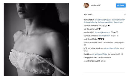Radhika Apte Stuns In A Bare Photoshoot