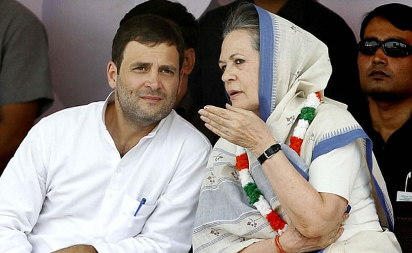Rahul Gandhi leaves for US to bring ailing Sonia back