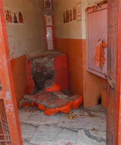 Hanuman's Statue Broken by Bad Elenemts