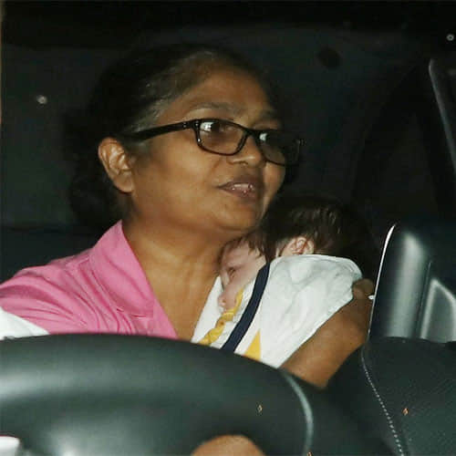 Kareena Kapoor Khan Spotted With Son Taimur Ali Khan In Mumbai