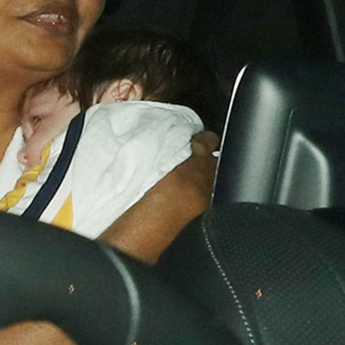 Kareena Kapoor Khan Spotted With Son Taimur Ali Khan In Mumbai