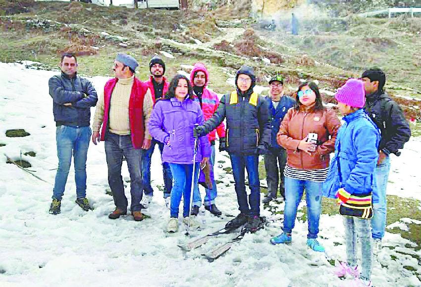 Increased tourism activities in munasyari