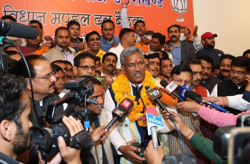uttarakhand cm took decision against corruption