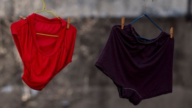why men wear dirty underwear?