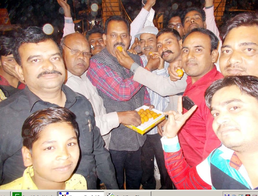 Yogi Adityanath's left hand fireworks, split dessert