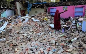 Five illegal houses demolished in Cantonment's Sadar market