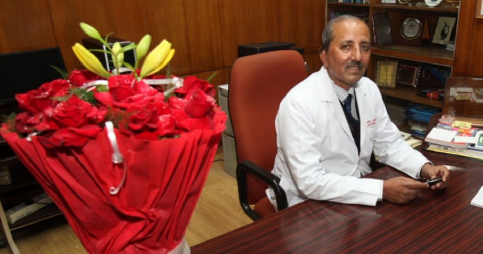 himachal pradesh farmer son doctor jagatram appointed new director of chandigarh pgi