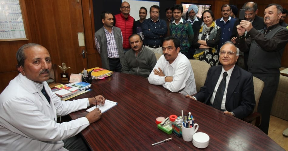 himachal pradesh farmer son doctor jagatram appointed new director of chandigarh pgi