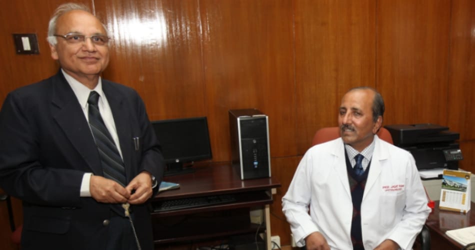 himachal pradesh farmer son doctor jagatram appointed new director of chandigarh pgi