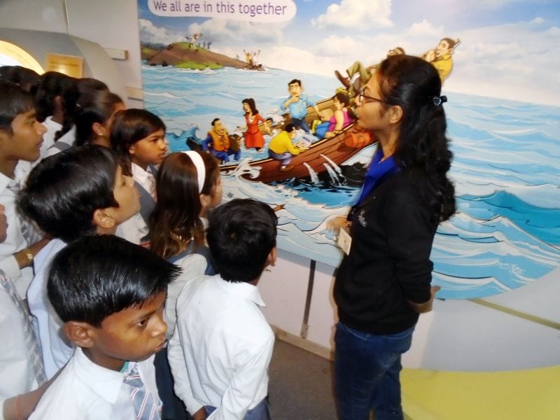 Science Climate Express reached Kasganj City