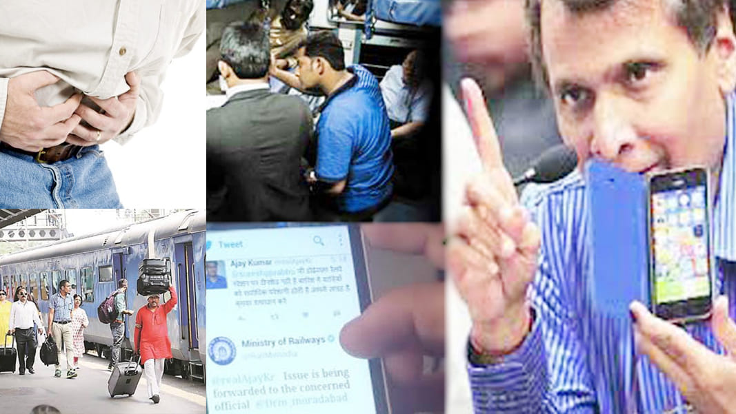 passenger did railway minister tweet happened again