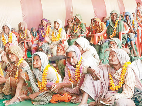 Living peace with the blessing of the elderly