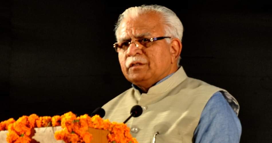 Haryana CM Manohar lal khattar