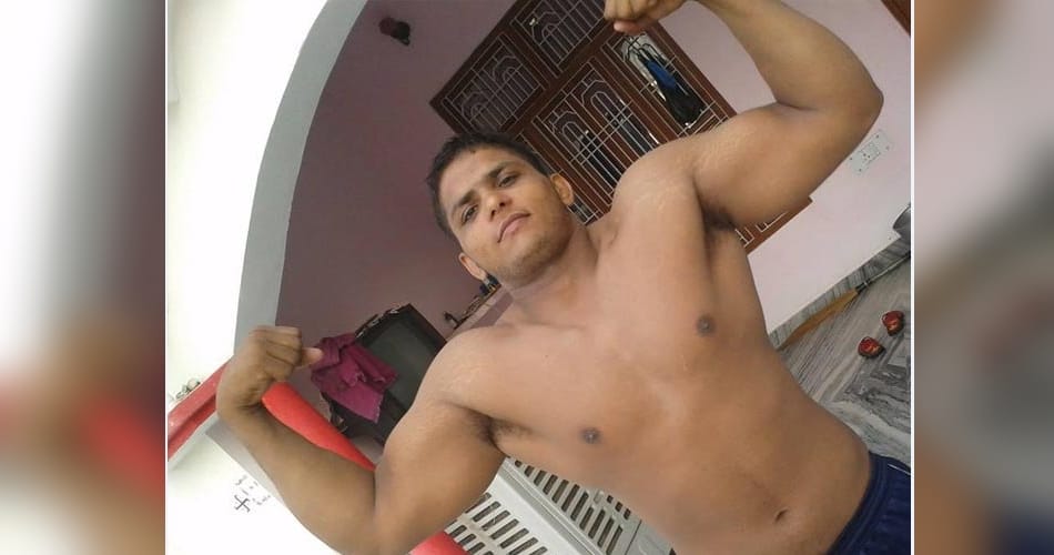 hot body of indian army soldier wrestler monu, who wins haryana kesari reward