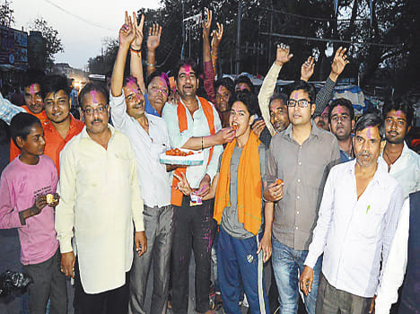 Celebrating the celebration of Yogi CM