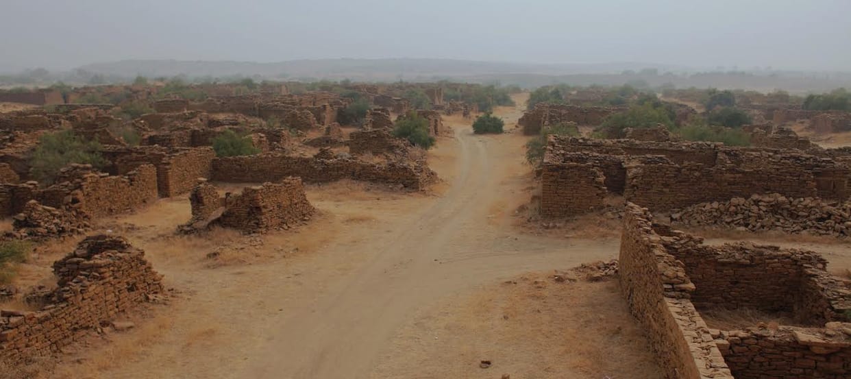 What happened in 84 villages of jaisalmer