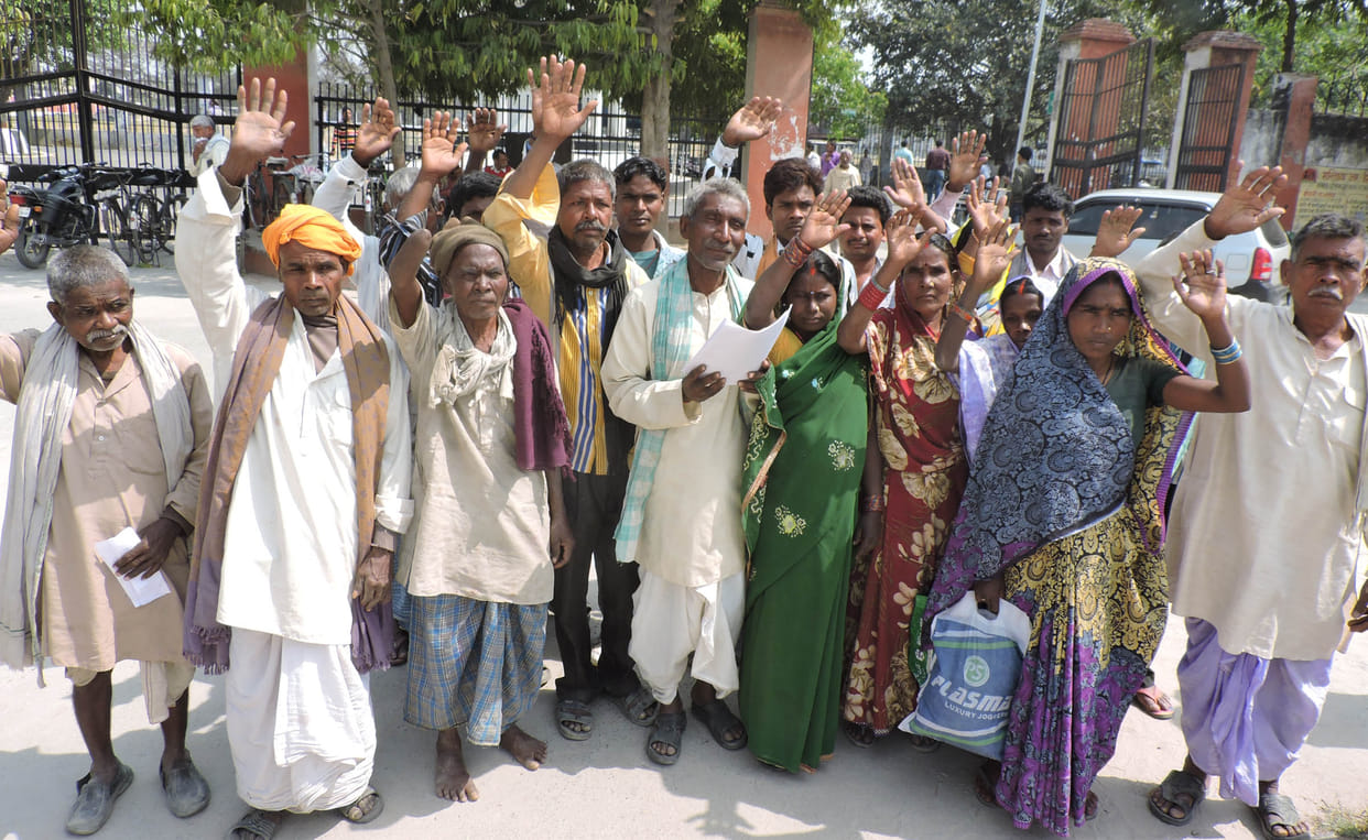 Delegation performed for saving the land of sealing, memorandum submitted