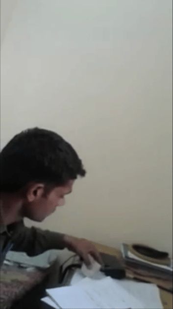 Video of the policeman taking bribed viral