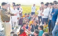 jind,  fare rise, auto drivers, demands bus, protest,  harayana