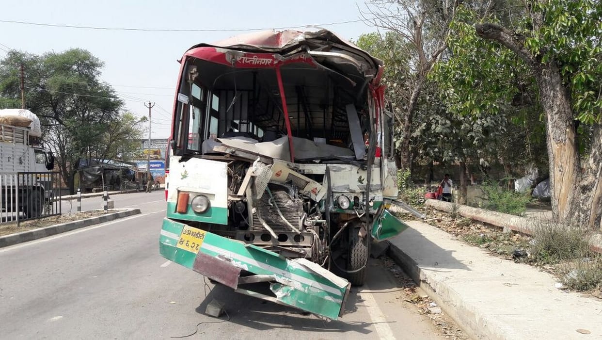 Elderly death in road accident
