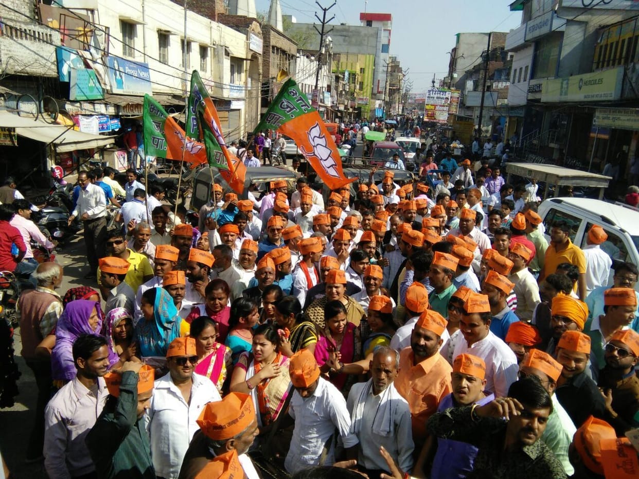 Celebrate BJP with Vijay Diwas, Dhol-Dangar