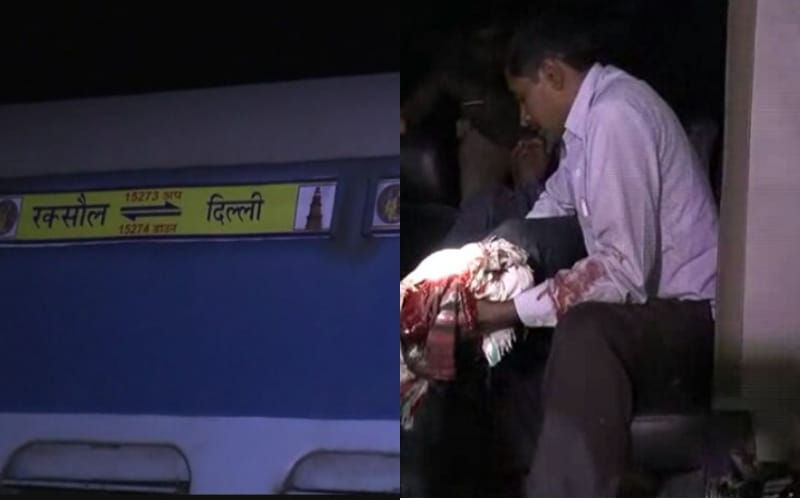 satyagrah express collapse with goods train