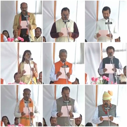 trivendra singh rawat and his cabinet 