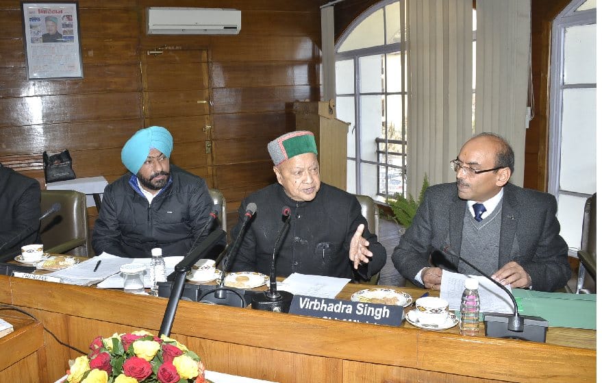 Virbhadra Singh Announcement for SMC Teachers in Himachal.