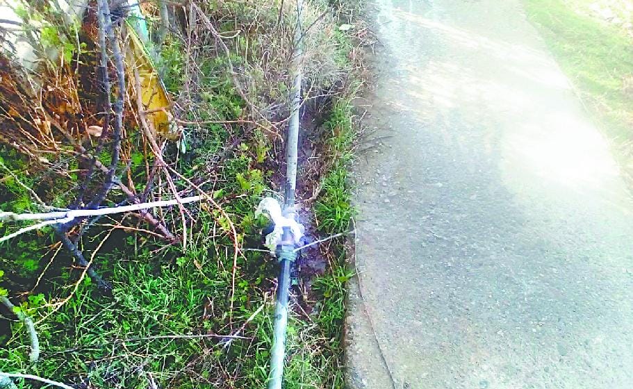 Leakage on heavy drinking water crisis